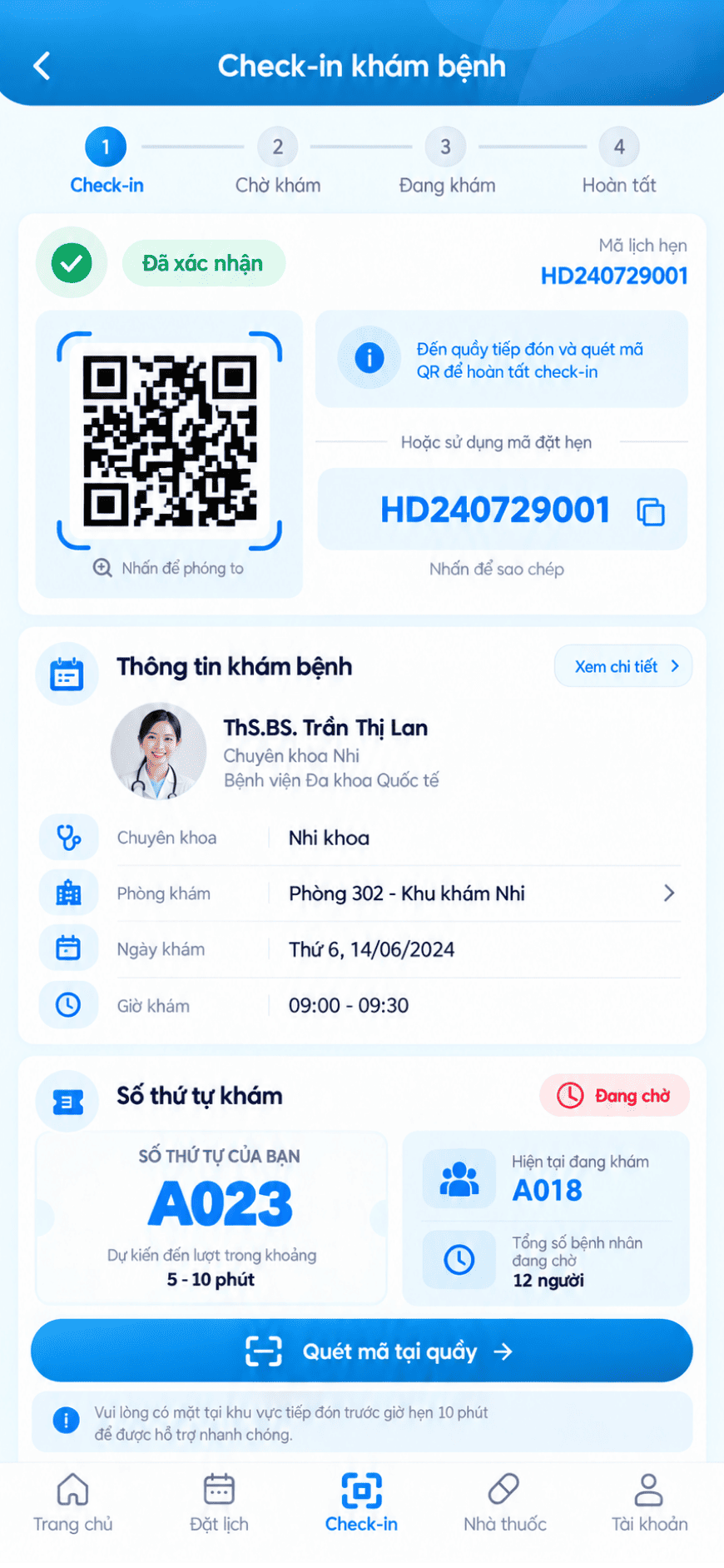 App Bệnh viện / Phòng khám
